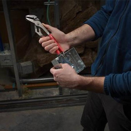 Aplicación parte inferior mordaza