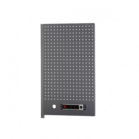 PANEL PERFORADO PARA HERRAMIENTAS CON ENCHUFE 44 x 1052 x 614 mm ALYCO