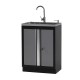 CAJONERA FIJA CON GRIFO Y 2 PUERTAS 458X948X680MM ALYCO