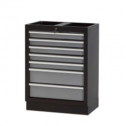 CAJONERA FIJA PARA TALLER DE TRABAJO 458X910X680MM 7 CAJONES ALYCO