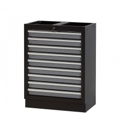 CAJONERA FIJA PARA TALLER 458X910X680MM 9 CAJONES ALYCO