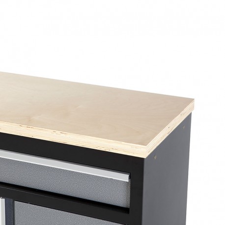 BANCADA DE MADERA 1420X463MM PARA MUEBLE DE TALLER ALYCO