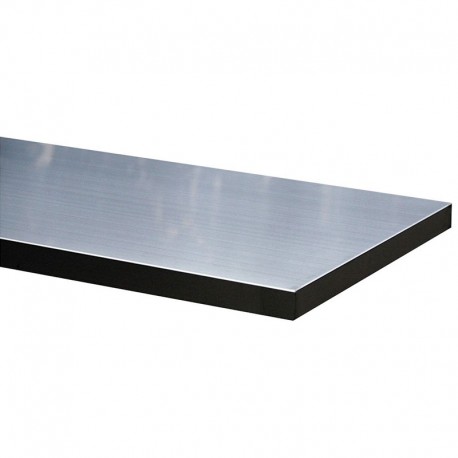 BANCADA DE ACERO INOX 1420X463MM PARA MUEBLE DE TALLER ALYCO
