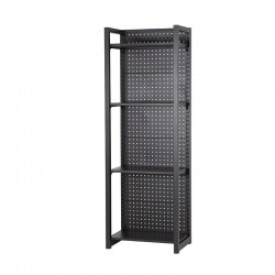 ESTANTERÍA DOBLE CON 4 BALDAS 680X458X2000MM ALYCO