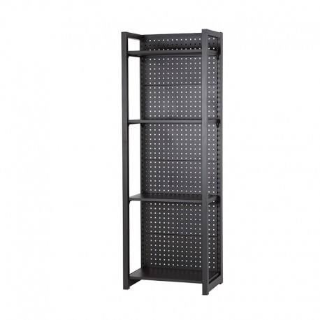 ESTANTERÍA DOBLE CON 4 BALDAS 680X458X2000MM ALYCO