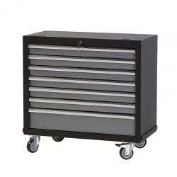 BAÚL DE TALLER 458X731X895MM CON 7 CAJONES EN ACERO ALYCO