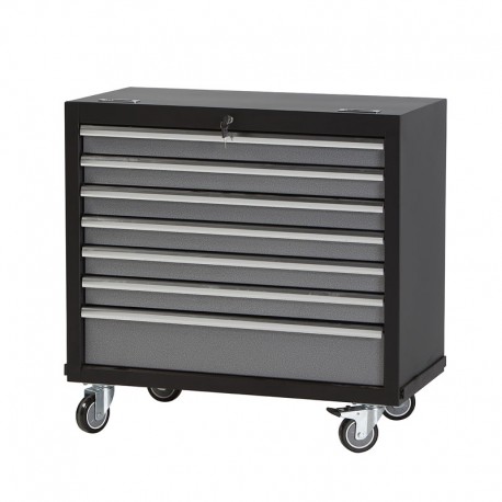 BAÚL DE TALLER 458X731X895MM CON 7 CAJONES EN ACERO ALYCO