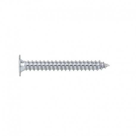 TORNILLO ROSCA CHAPA 4,2 X 13 CABEZA EXTRAPLANA ZINCADO PACK 500 UD.