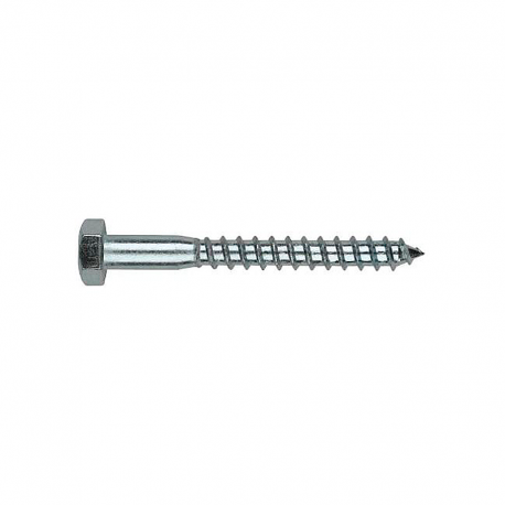 TORNILLO CON ROSCA 6 x 60 MM CABEZA HEXAGONAL ZINCADO PACK 50 UD.