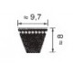 Medidas Correa Trapezoidal XPZ-1037