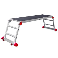 PLA | Plataforma de trabajo plegable para uso profesional, altura de trabajo 75 cm.