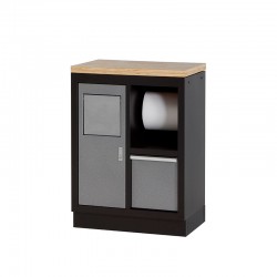 ARMARIO DE TALLER 458X948X680MM EN MADERA CON PORTÓN Y ACCESORIOS ALYCO