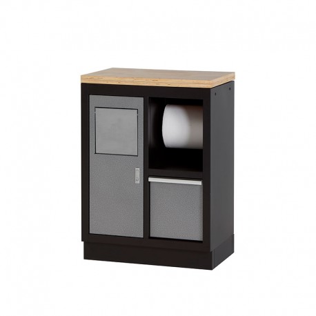 ARMARIO DE TALLER 458X948X680MM EN MADERA CON PORTÓN Y ACCESORIOS ALYCO