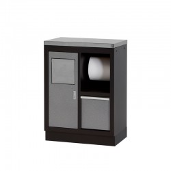 ARMARIO DE TALLER 458X948X680MM EN ACERO INOX CON PORTÓN Y ACCESORIOS ALYCO