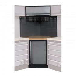 MUEBLE DE TALLER 800X2000X800MM RINCONERA CON BANCADA EN MADERA ALYCO