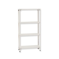ESTANTERÍA METÁLICA 5 ESTANTES 170X75X30 BLANCA