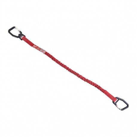 CUERDA ANTICAÍDA DOBLE MOSQUETÓN DE 4,5 KG RESISTENCIA MILWAUKKEE