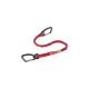 Cuerda anticaída para herramientas 4.5 Kd doble mosquetón