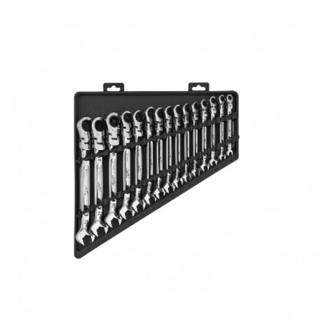 Carro americano Milwaukee de trabajo completo con 98 herramientas.