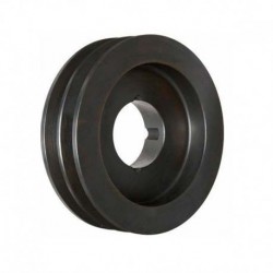 POLEA PARA CORREA TRAPEZOIDAL SPZ 400X2 RANURAS PARA TAPER 2517