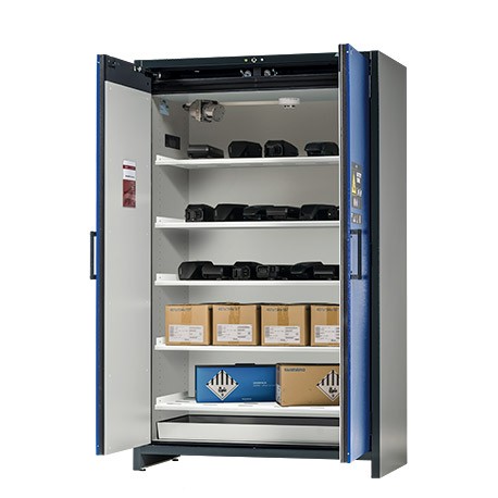 ARMARIO DE SEGURIDAD PARA BATERÍAS DE IONES DE LITIO MOD. IO90.195.120.K2.WDC ION-STORE-90 ASECOS