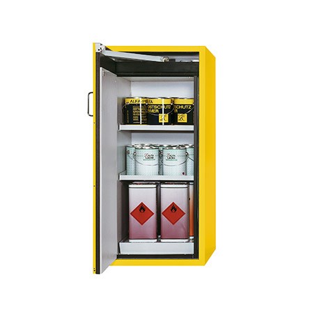 ARMARIO IGNÍGUFO RESISTENTE AL FUEGO TIPO 90 MINUTOS S-LINE S90.129.120.WDAS S-CLASSIC-90 GRIS ASECOS