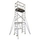 ANDAMIO DE ALUMINIO SERIE COMPAX 3400 PLEGABLE DE 3,44 METROS
