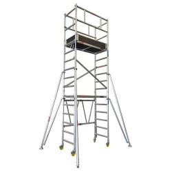 ANDAMIO DE ALUMINIO SERIE COMPAX 3400 PLEGABLE DE 3,44 METROS