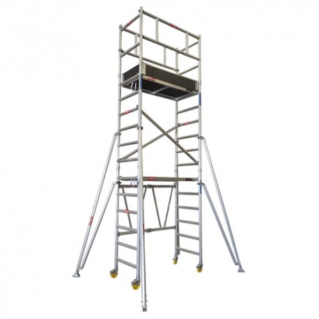 ANDAMIO DE ALUMINIO SERIE COMPAX 3400 PLEGABLE DE 3,44 METROS