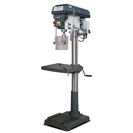 Taladro de columna Aslak D 33 PRO 1PH con transmisión por correa trapezoidal