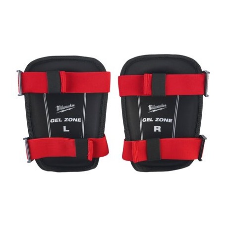 Rodilleras Milwaukke de protección rígidas negras