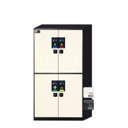 ARMARIO PARA PRODUCTOS QUÍMICOS C-LINE CS.195.105.MM.4WD CS-CLASSIC-MULTIRISK GRIS Y BLANCO ASECOS