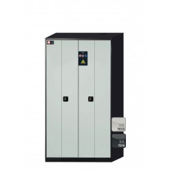 ARMARIO PARA PRODUCTOS QUÍMICOS C-LINE CS.195.105.FD CS-PHOENIX GRIS Y ASECOS