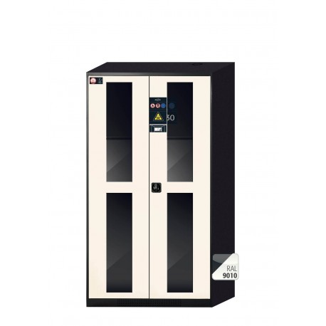 ARMARIO PARA PRODUCTOS QUÍMICOS C-LINE CS.195.105.F.WDFW CS-CLASSIC-GF GRIS Y BLANCO ASECOS