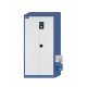 ARMARIO ECOLÓGICO E-LINE E.195.095 E-CLASSIC AZUL GENCIANA Y GRIS ASECOS 3 BANDEJAS