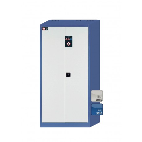 ARMARIO ECOLÓGICO E-LINE E.195.095 E-CLASSIC AZUL GENCIANA Y GRIS ASECOS 3 BANDEJAS