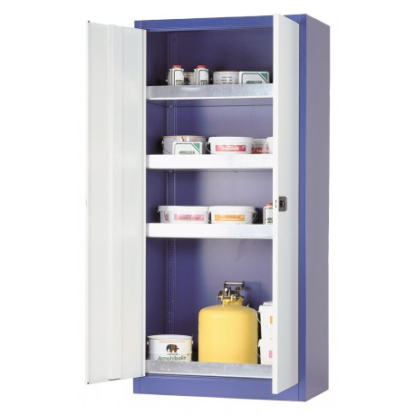 Armario de seguridad ecológico E-CLASSIC modelo E.195.095 en gris claro RAL 7035