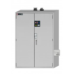 ARMARIO IGNÍFUGO PARA BOMBONAS DE GAS GLINE G90.205.140 G-ULTIMATE-90 GRIS ASECOS