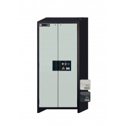 ARMARIO IGNÍGUFO RESISTENTE AL FUEGO TIPO 90 MINUTOS Q-LINE Q90.195.090 Q-CLASSIC-90 GRIS ASECOS