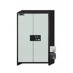 ARMARIO IGNÍGUFO RESISTENTE AL FUEGO TIPO 90 MINUTOS Q-LINE Q90.195.120 Q-CLASSIC-90 GRIS ASECOS