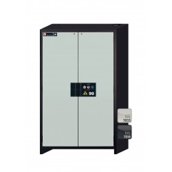 ARMARIO IGNÍGUFO RESISTENTE AL FUEGO TIPO 90 MINUTOS Q-LINE Q90.195.120.MM Q-CLASSIC-90 GRIS ASECOS