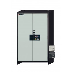 ARMARIO IGNÍGUFO RESISTENTE AL FUEGO TIPO 90 MINUTOS Q-LINE Q90.195.120.WDAC Q-PEGASUS-90 GRIS ASECOS