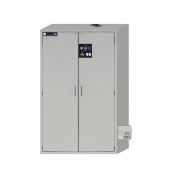 ARMARIO IGNÍGUFO RESISTENTE AL FUEGO TIPO 90 MINUTOS S-LINE S90.196.120.WDAS S-CLASSIC-90 GRIS ASECOS