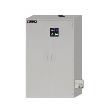 ARMARIO IGNÍGUFO RESISTENTE AL FUEGO TIPO 90 MINUTOS S-LINE S90.196.120.WDAS S-CLASSIC-90 GRIS ASECOS