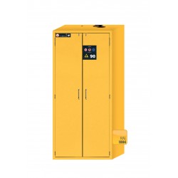 ARMARIO IGNÍGUFO RESISTENTE AL FUEGO TIPO 90 MINUTOS S-LINE S90.196.090.WDAS S-CLASSIC-90 AMARILLO ASECOS