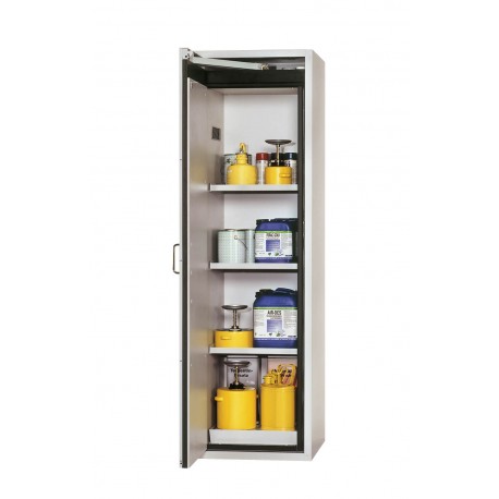Armario de seguridad para el almacenamiento de sustancias peligrosas inflamables en lugares de trabajo conforme a las no