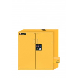 ARMARIO IGNÍGUFO RESISTENTE AL FUEGO TIPO 90 MINUTOS S-LINE S90.129.120.WDAS S-CLASSIC-90 AMARILLO ASECOS