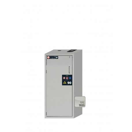 ARMARIO IGNÍGUFO RESISTENTE AL FUEGO TIPO 90 MINUTOS S-LINE S90.129.060.WDAS S-CLASSIC-90 GRIS ASECOS