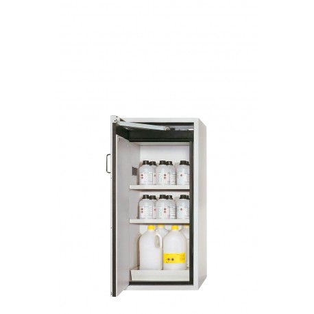 Armario de seguridad para el almacenamiento de sustancias peligrosas inflamables en lugares de trabajo conforme a las no