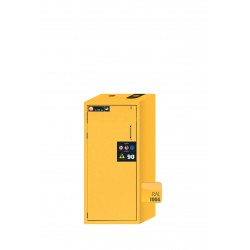 ARMARIO IGNÍGUFO RESISTENTE AL FUEGO TIPO 90 MINUTOS S-LINE S90.129.060.WDAS S-CLASSIC-90 AMARILLO ASECOS